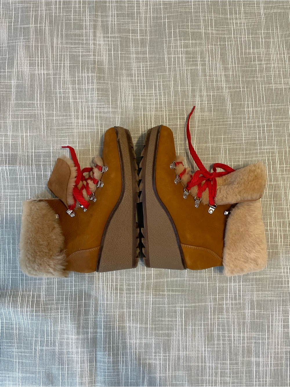 J. Crew Nordic Wedge Boots, Size 9 - Picture 5 of 8
